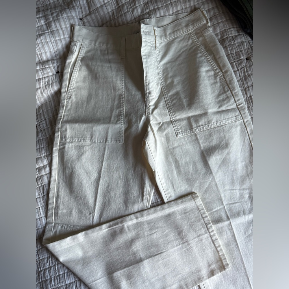 Garment-dyed cargo pant in chino twill